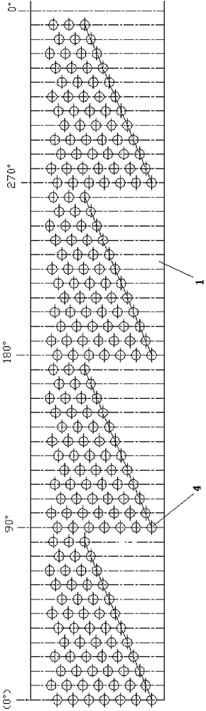 Draining device for high-pressure heater regulating valve