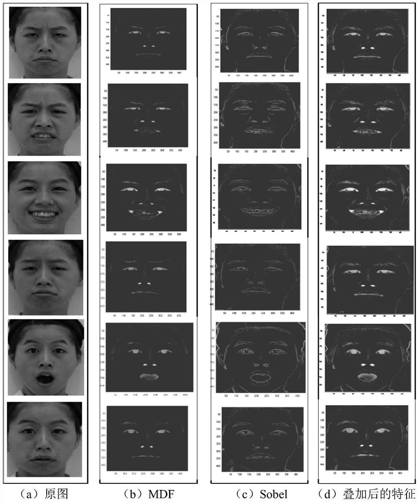 SNN-based edge feature extraction and facial expression recognition method
