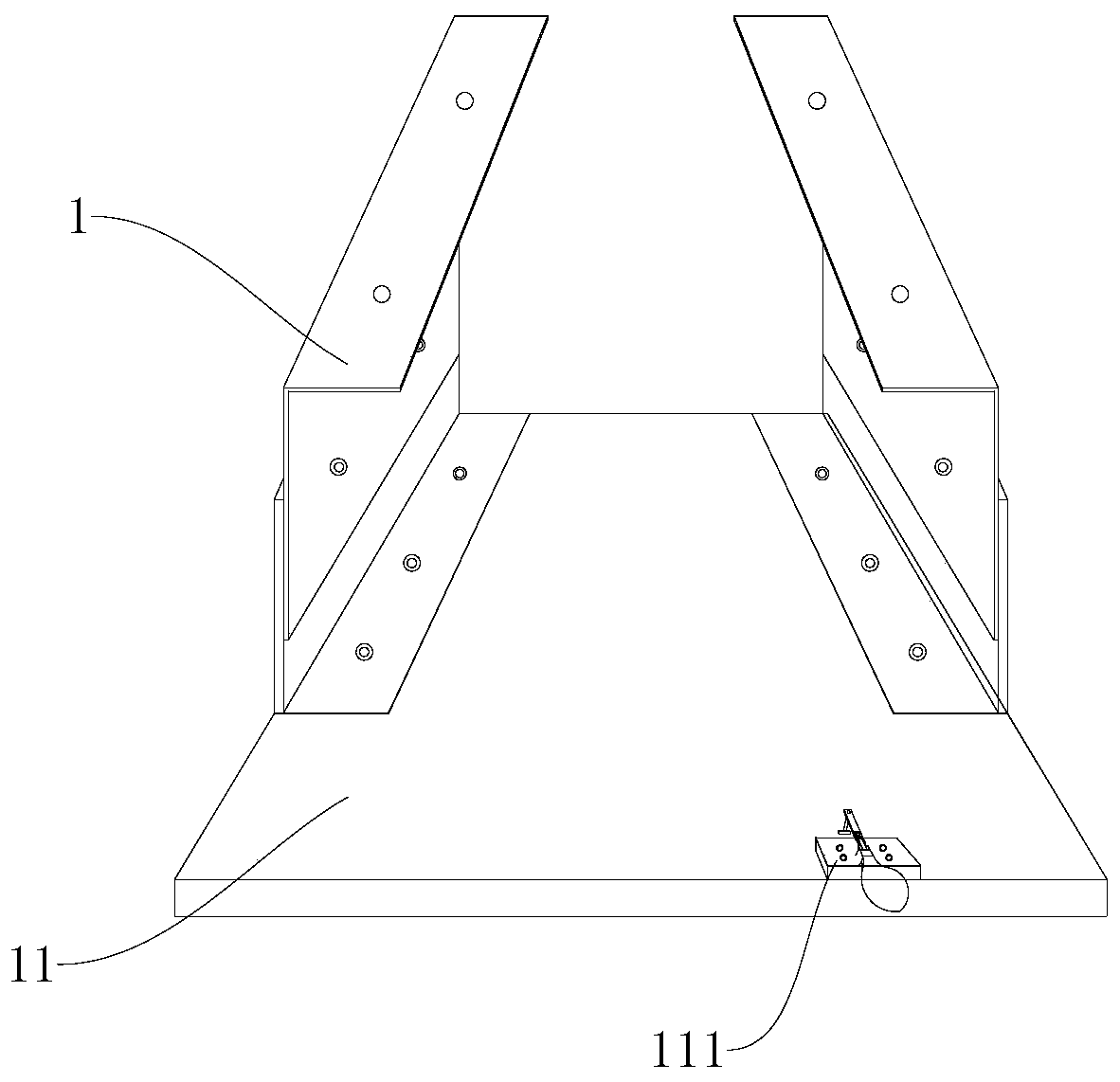 Inspection fixture for fpc plugging