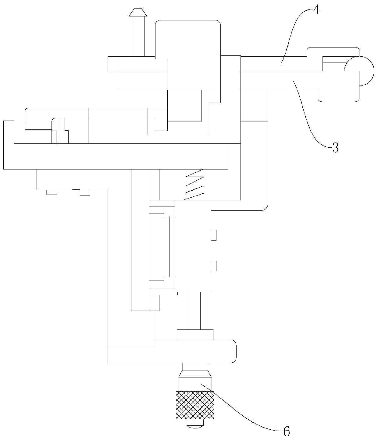 Inspection fixture for fpc plugging