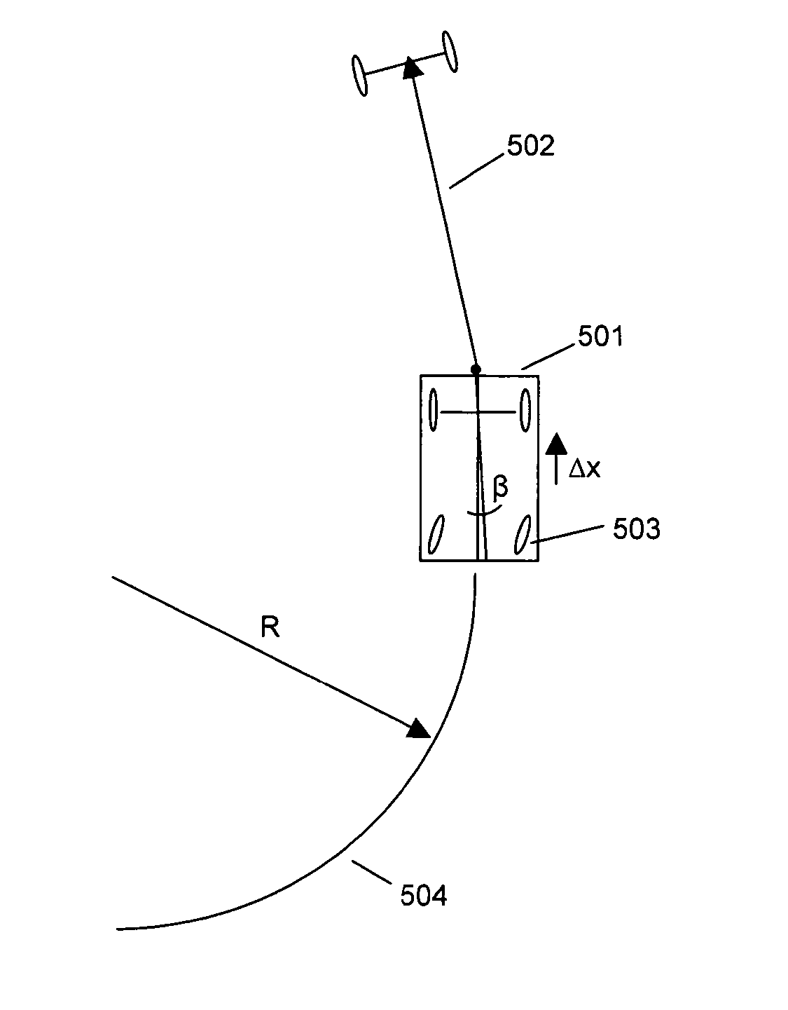 Trailer backing up device and method