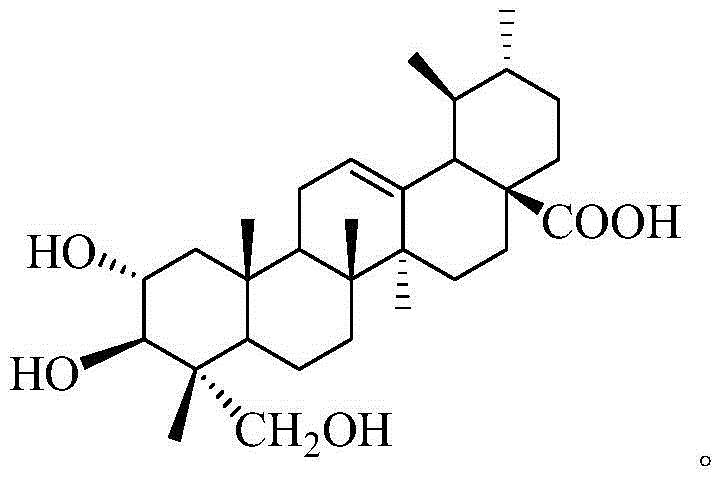 Asiatic acid derivative, preparation method thereof, and application thereof in preparing hypoglycemic drugs