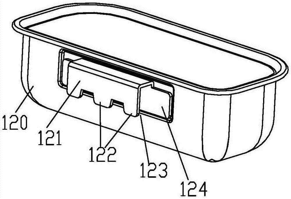 Electric oven provided with oil receiving device