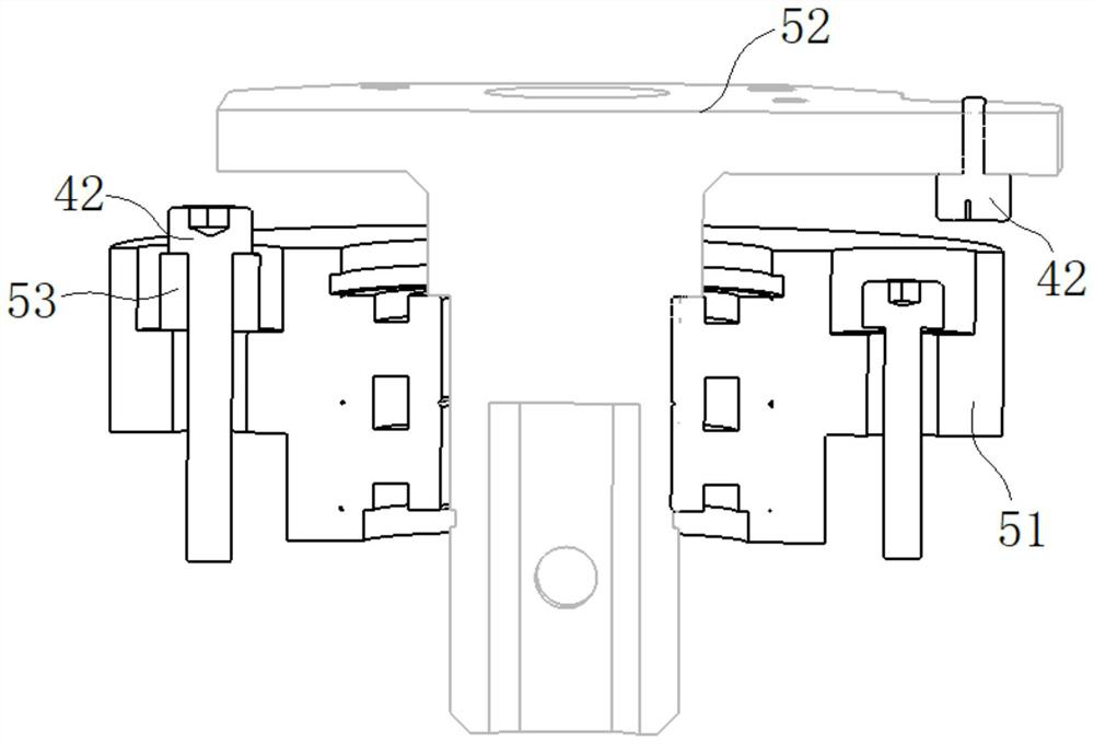 Robot neck movement mechanism and robot