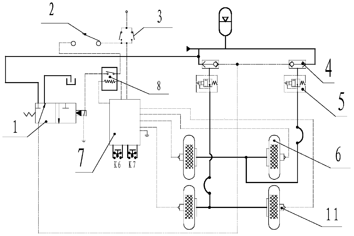 A control method for aircraft braking system and static braking protection