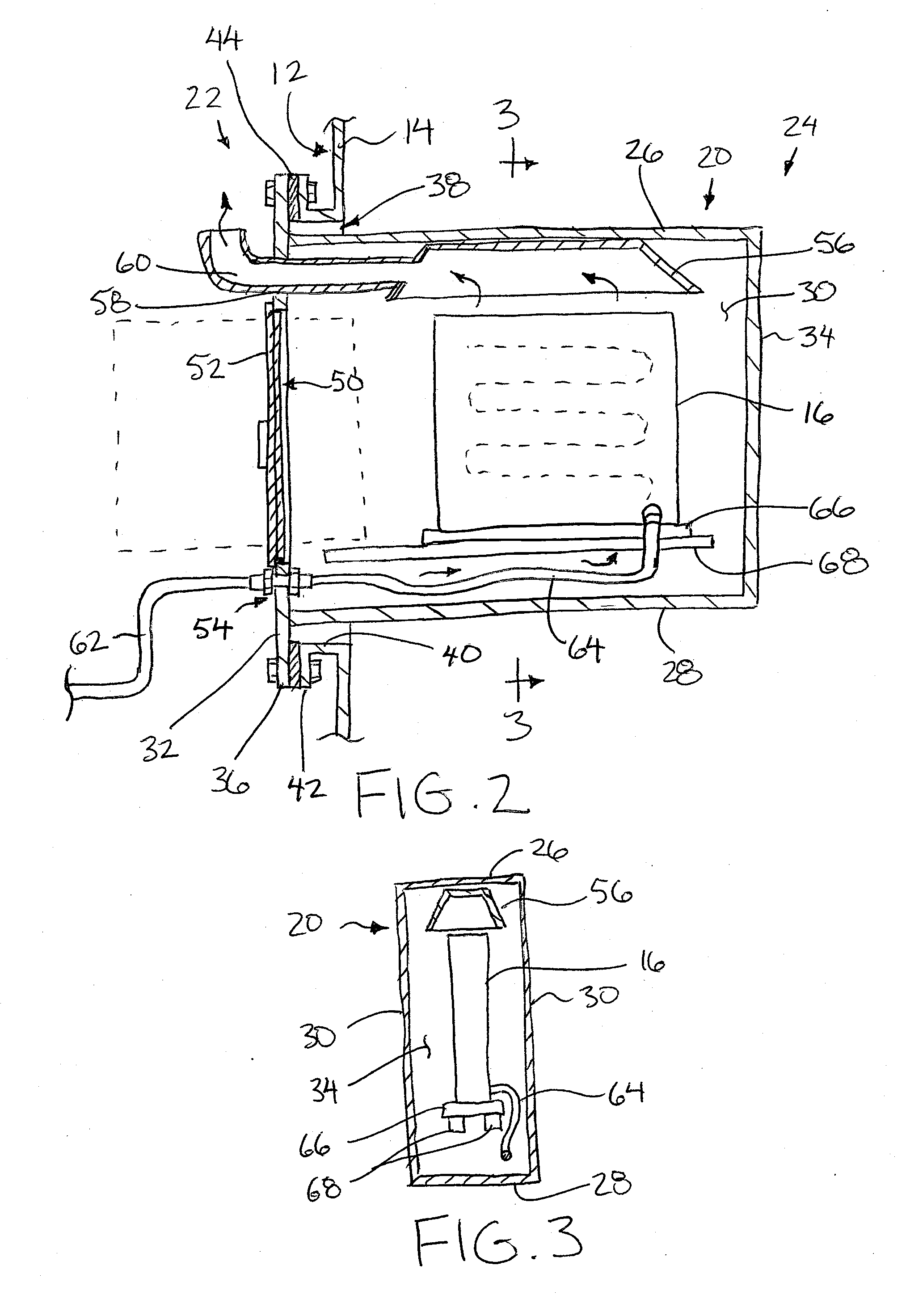 Catalytic Heating Assembly for an Oil Storage Tank