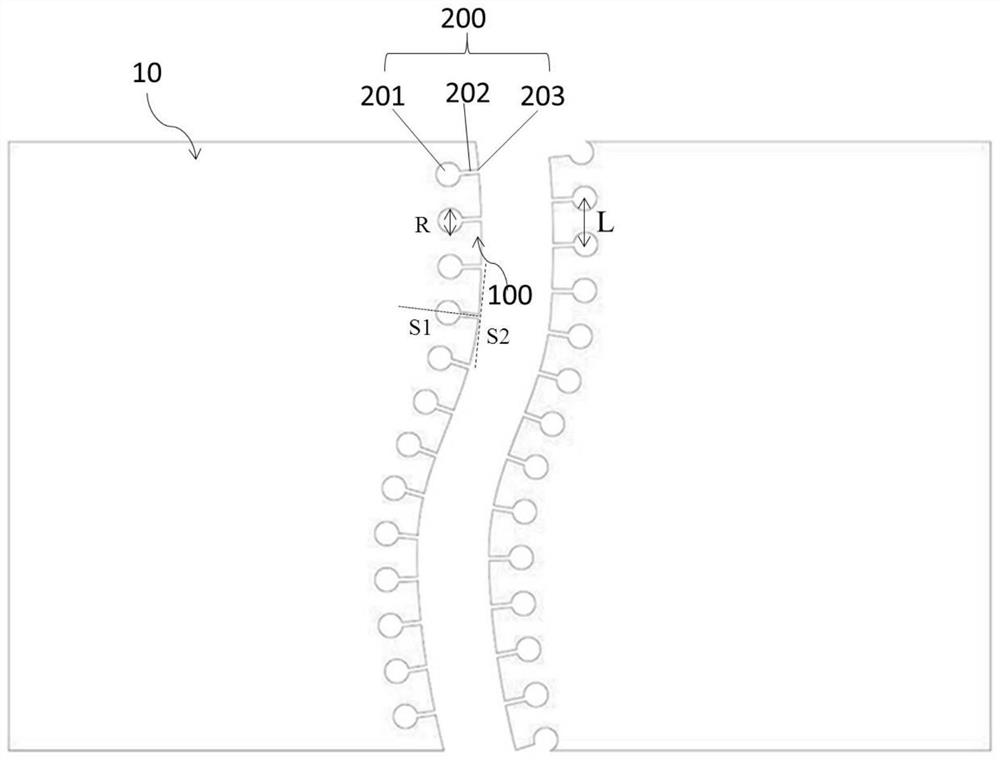 Splicing unit, splicing structure and leather goods making method