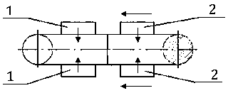 Flash welding process of large-sized mooring chain