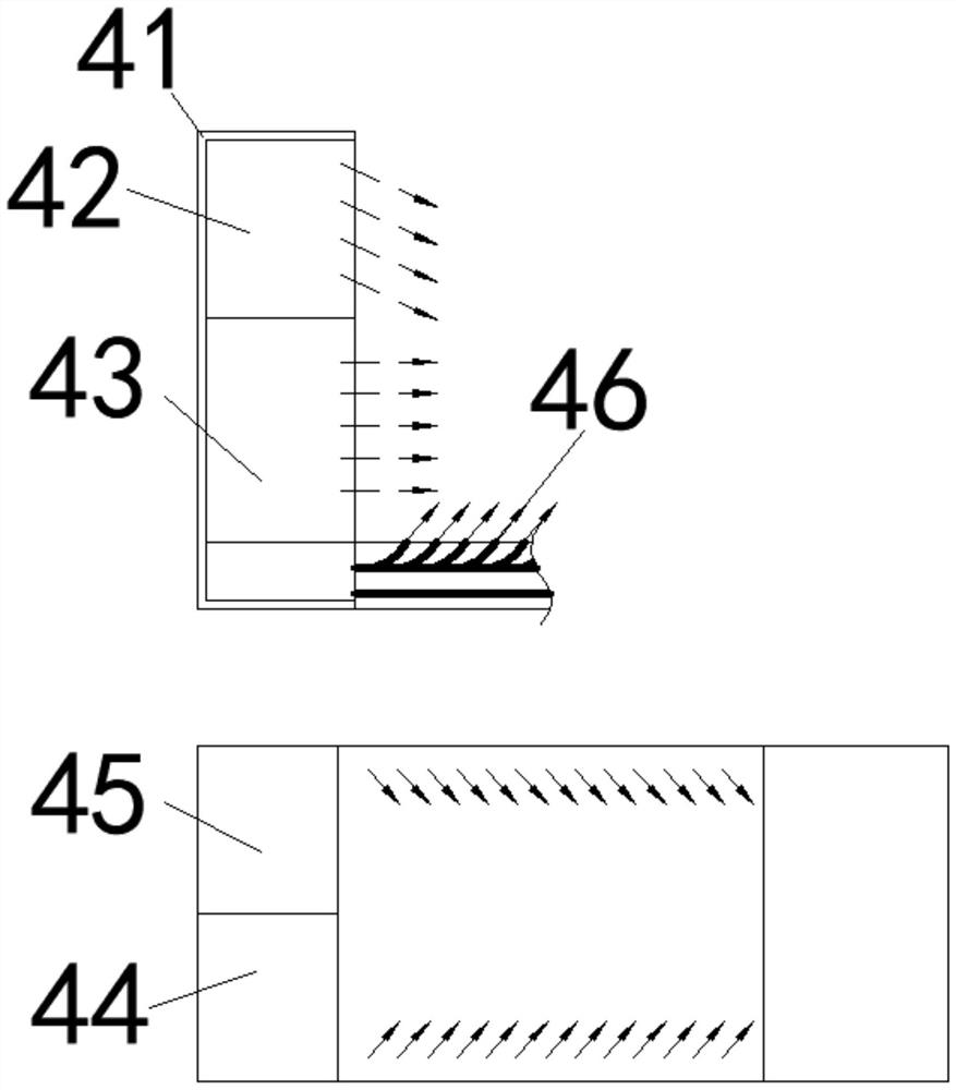 A three-dimensional dust collector for building material processing