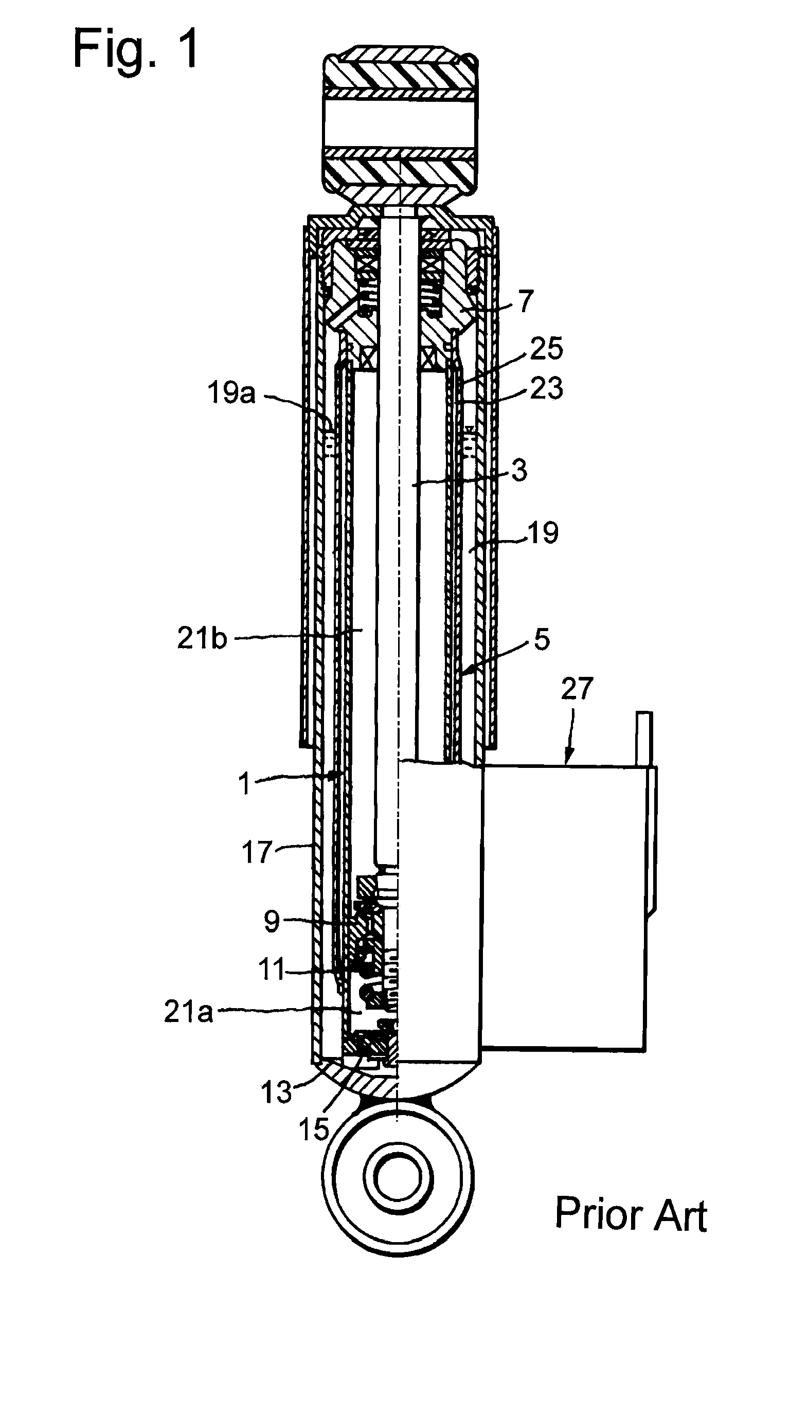 Adjustable damping valve device