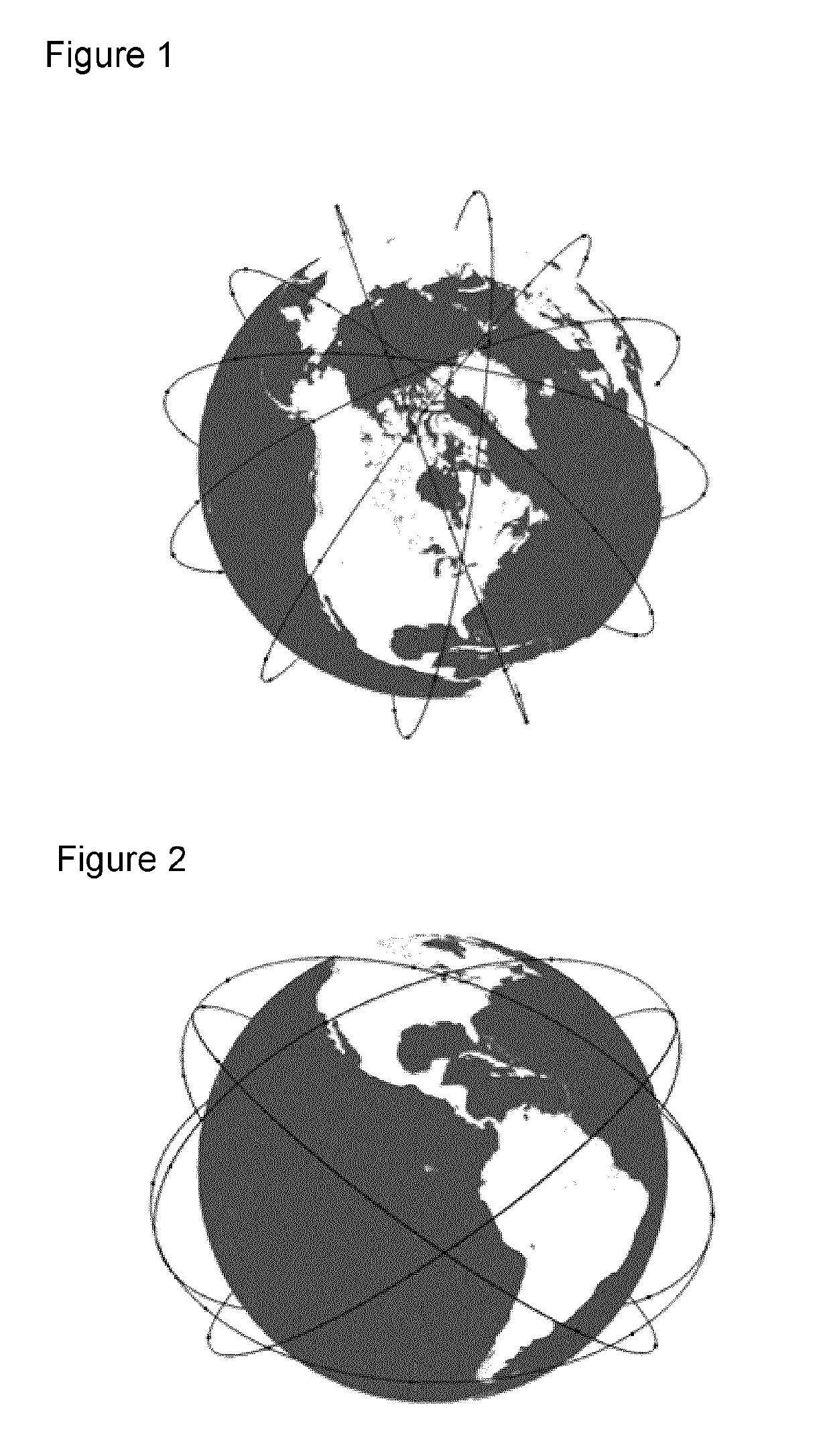 Dual leo satellite system and method for global coverage