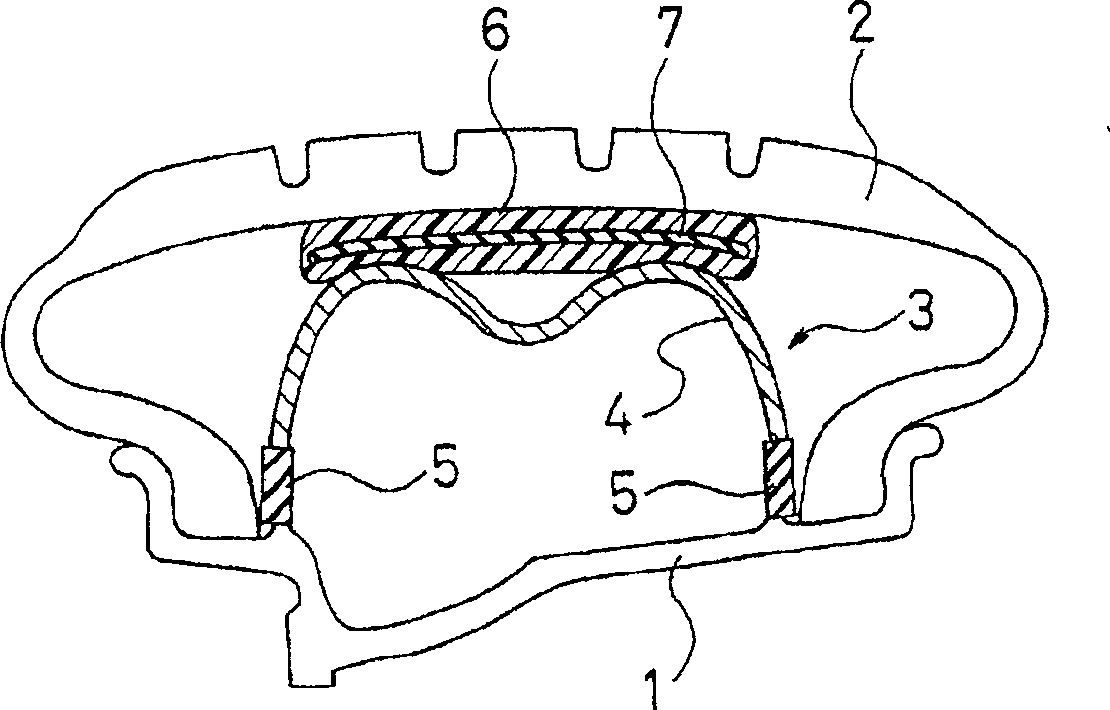 Tire wheel assembly and run-flat core