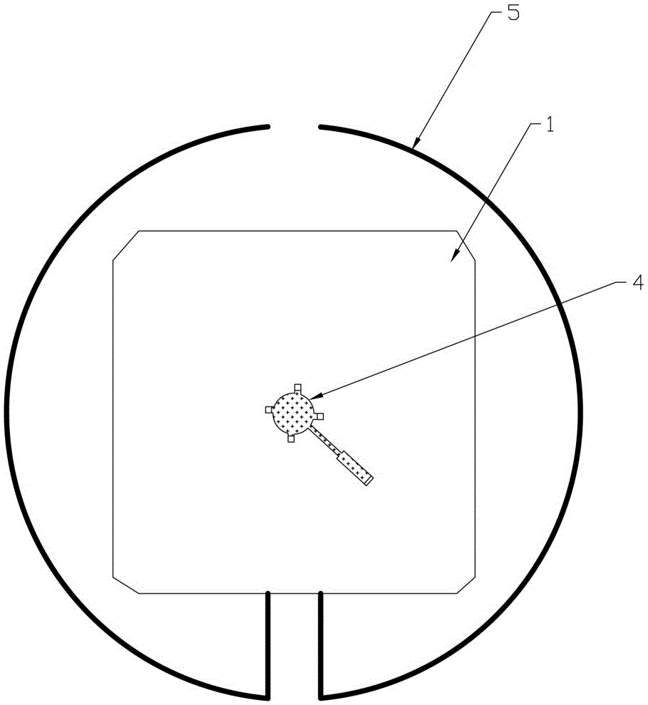 High-gain and high-performance UV omni-directional antenna