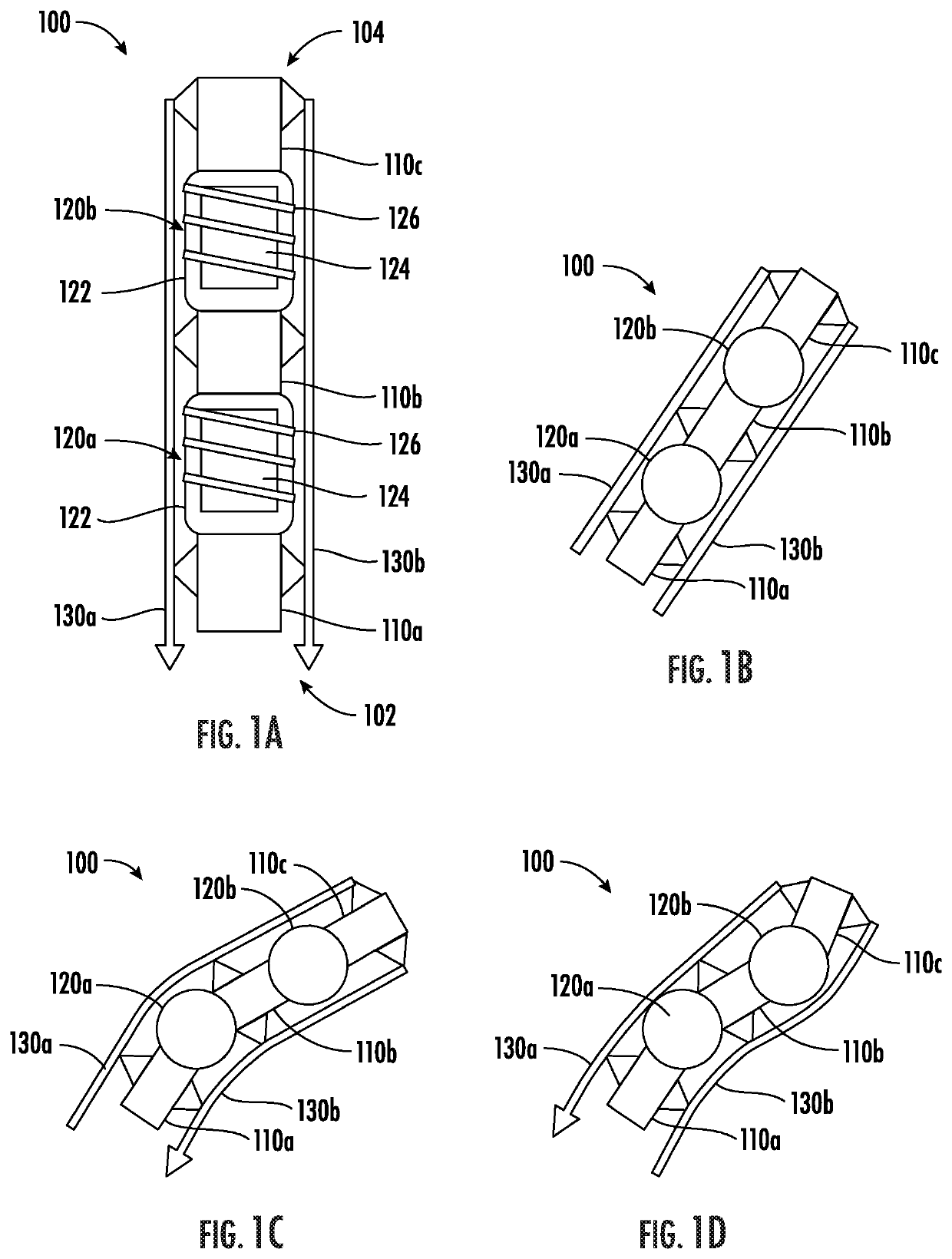 Soft robotic tools with sequentially underactuated magnetorheological fluidic joints