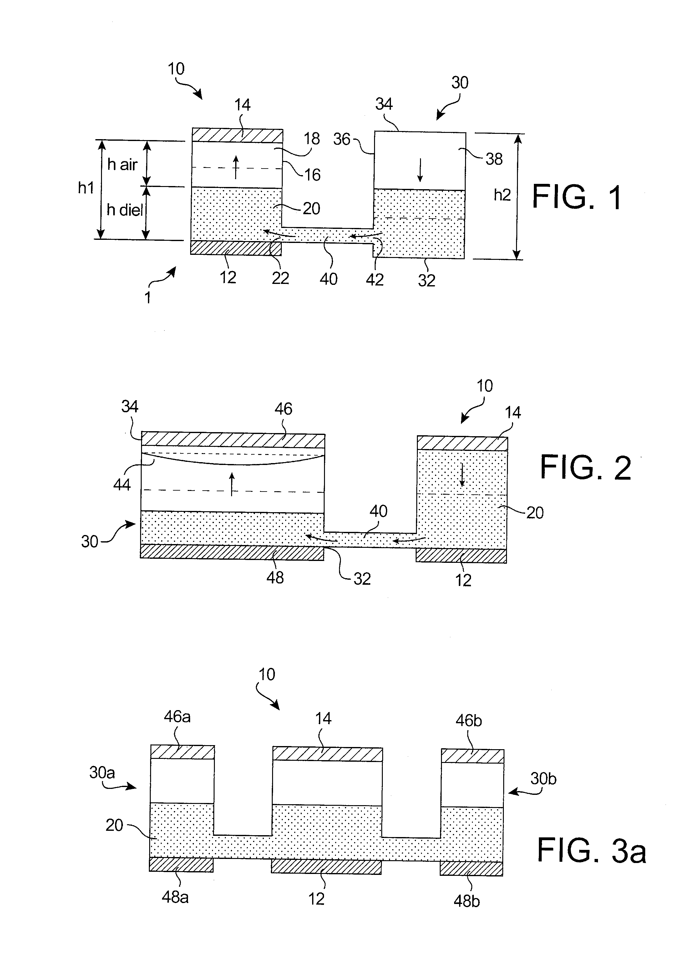 Variable Capacitance with Dielectric Fluid