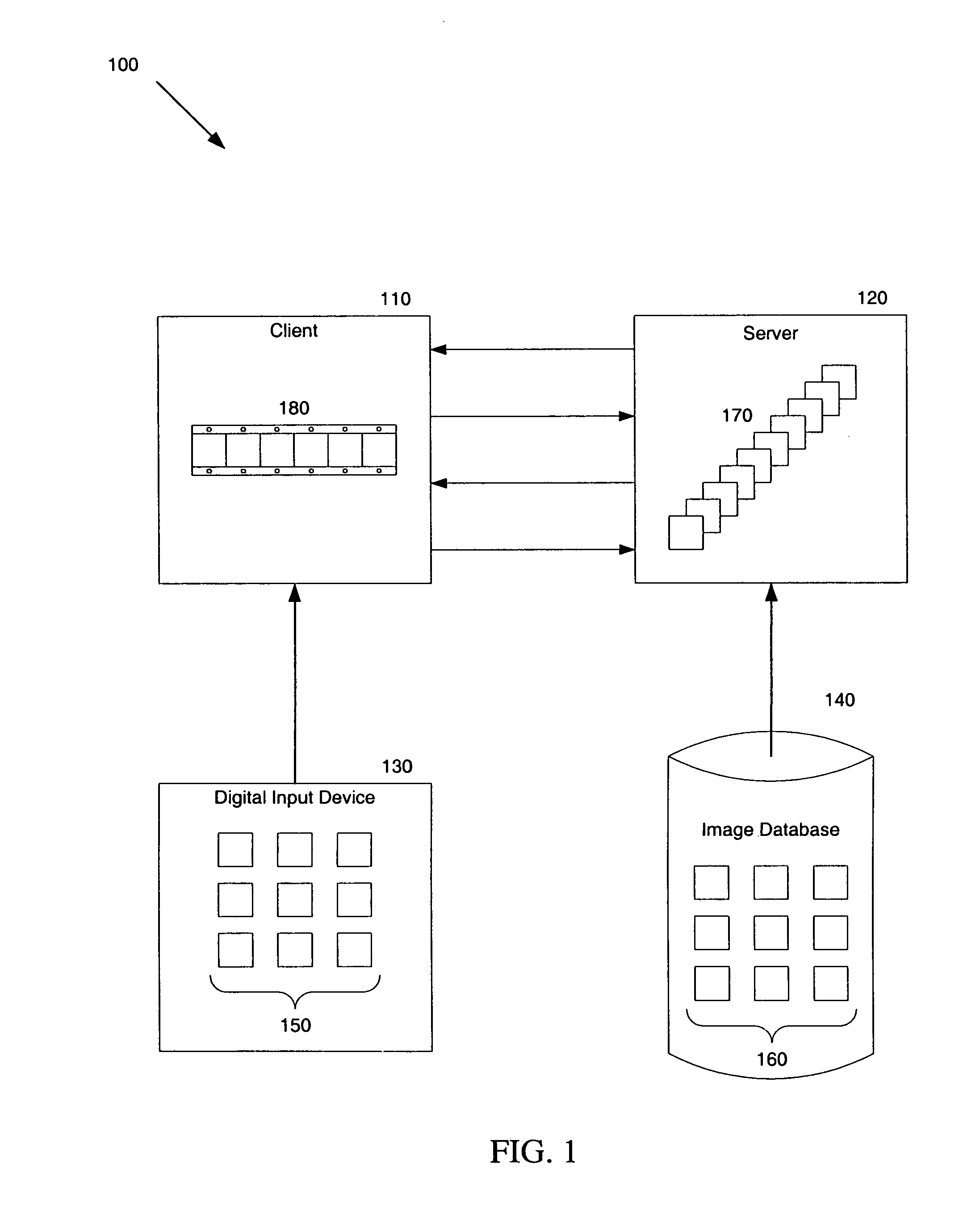 Imaging service for automating the display of images