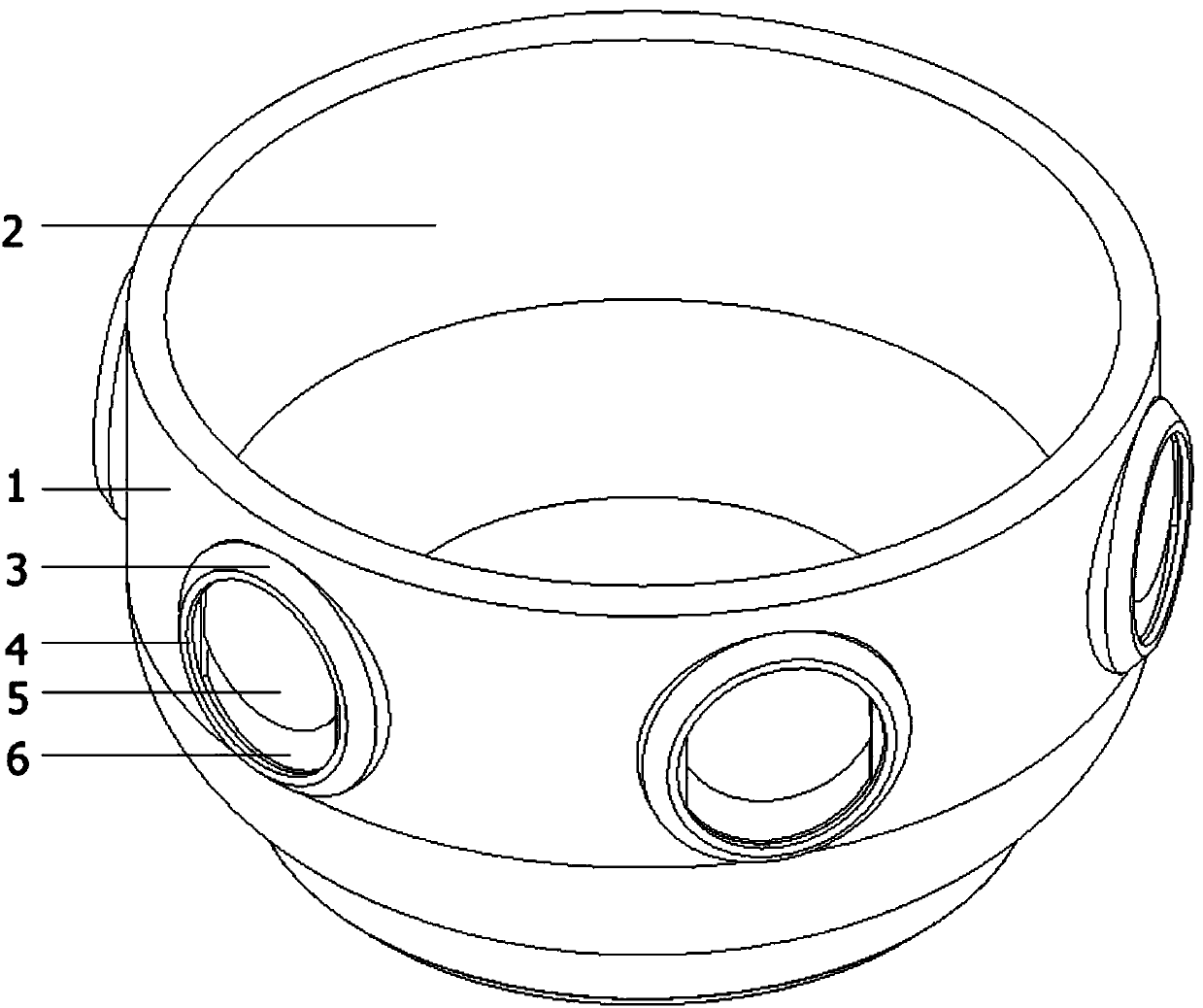 Vessel-shaped purifier with air purification function and suitable for being used by patients