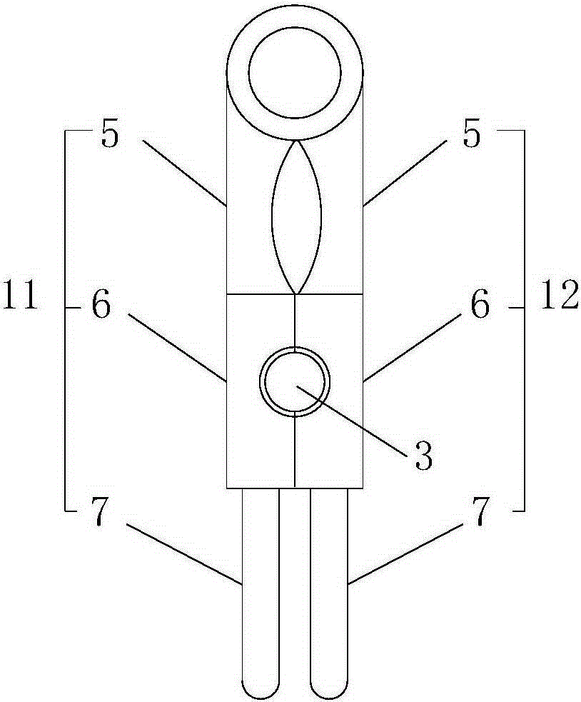Cable straightening device