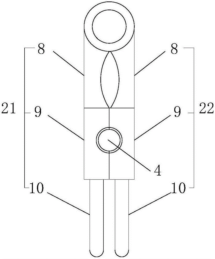 Cable straightening device