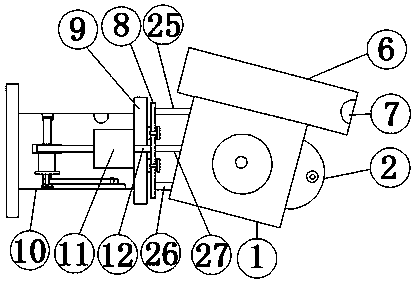 Wide-angle security monitoring device