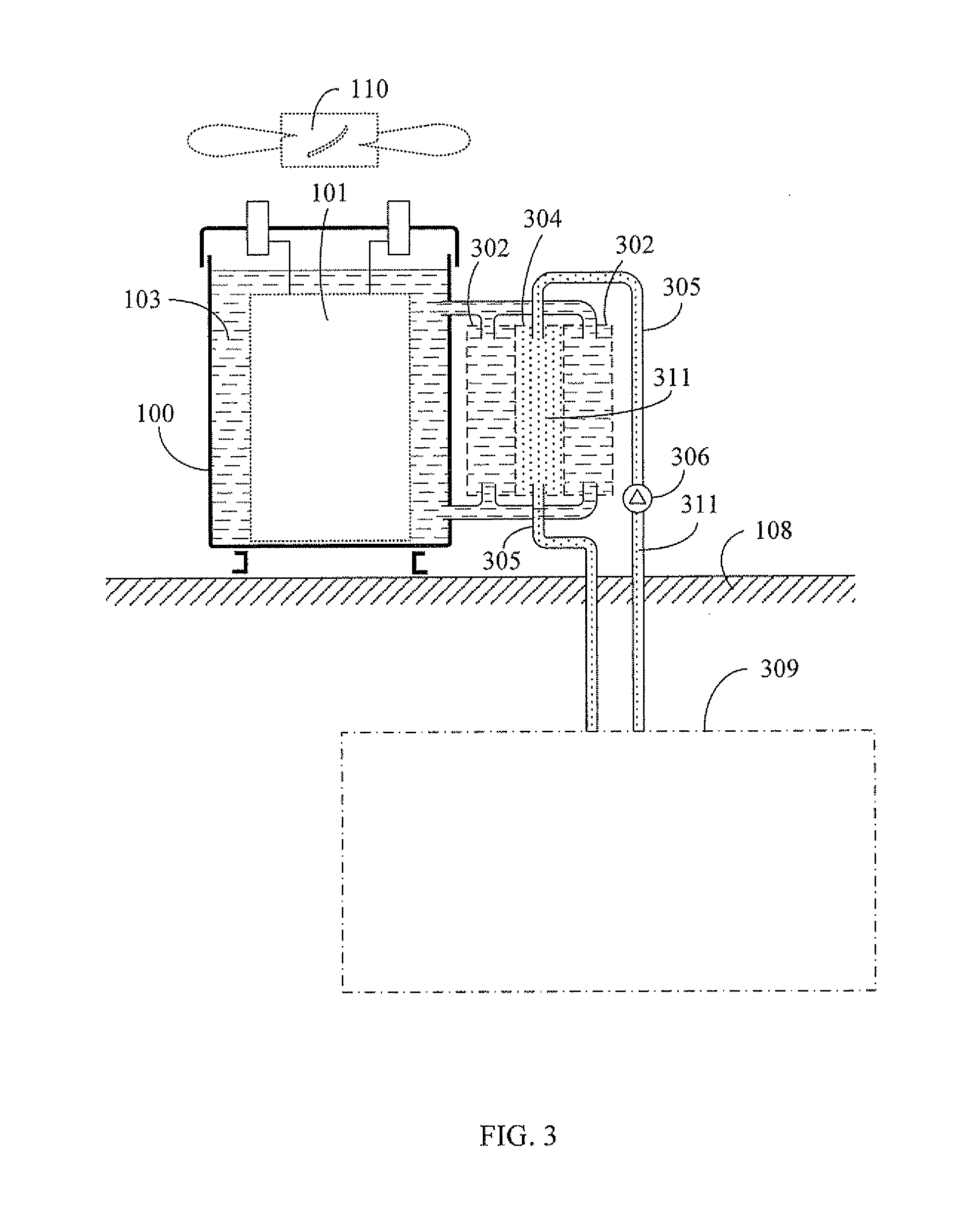 Electric equipment in which heat being dissipated through superficial temperature maintaining member and exchanging fluid