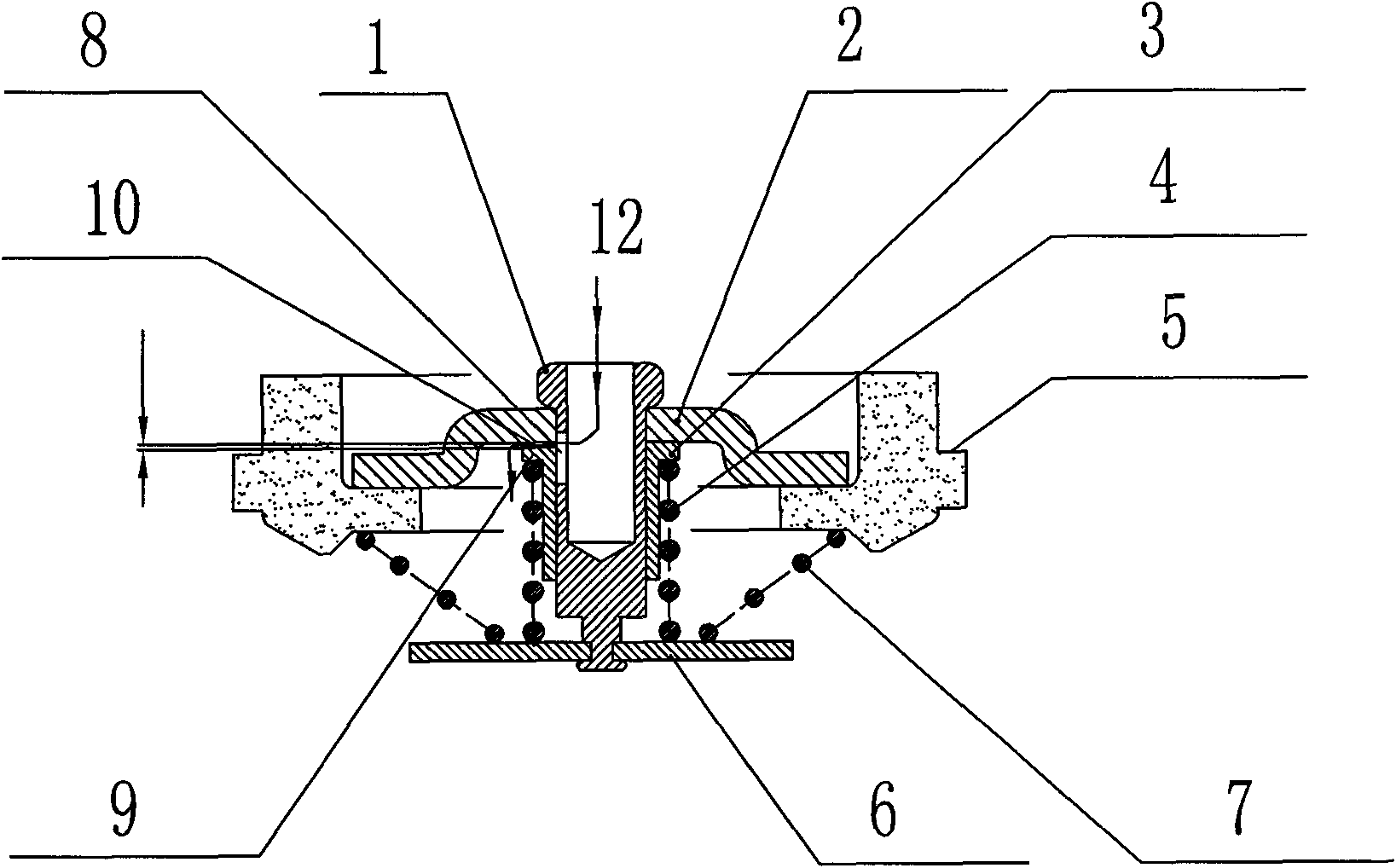 New compression valve assembly