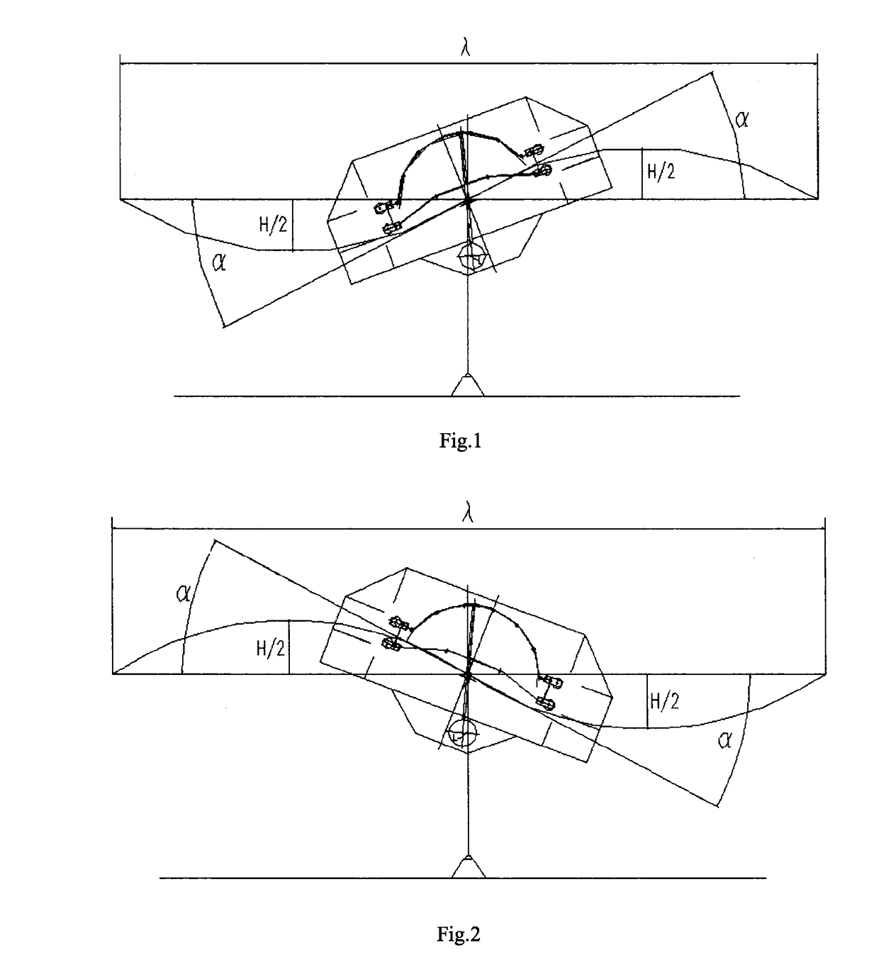 Heavy Hammer Type Wave Power Generation Method and Device