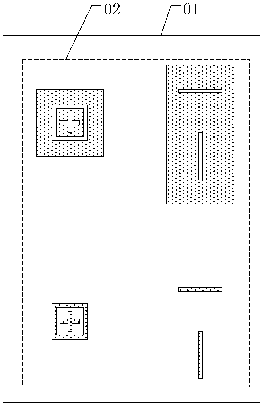 Mask process and mask plate group