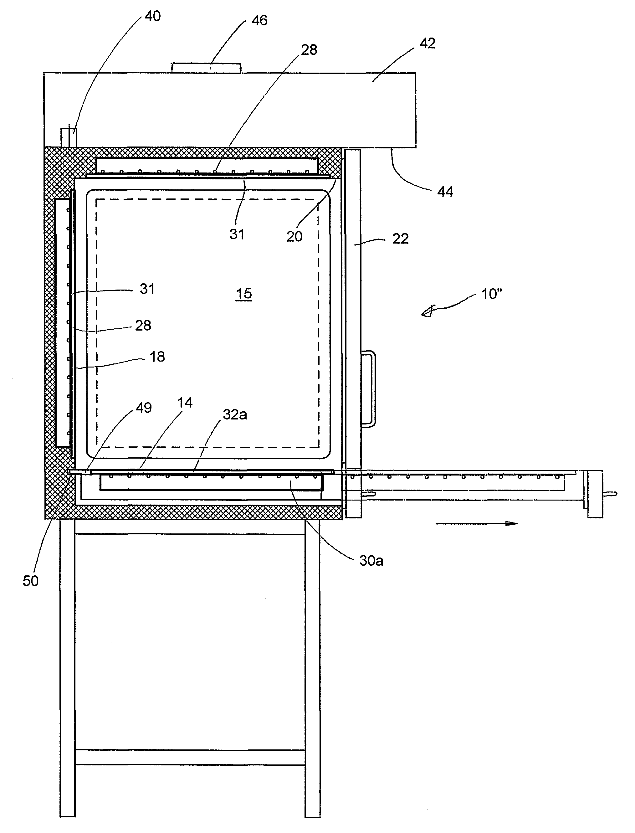 Combination steamer