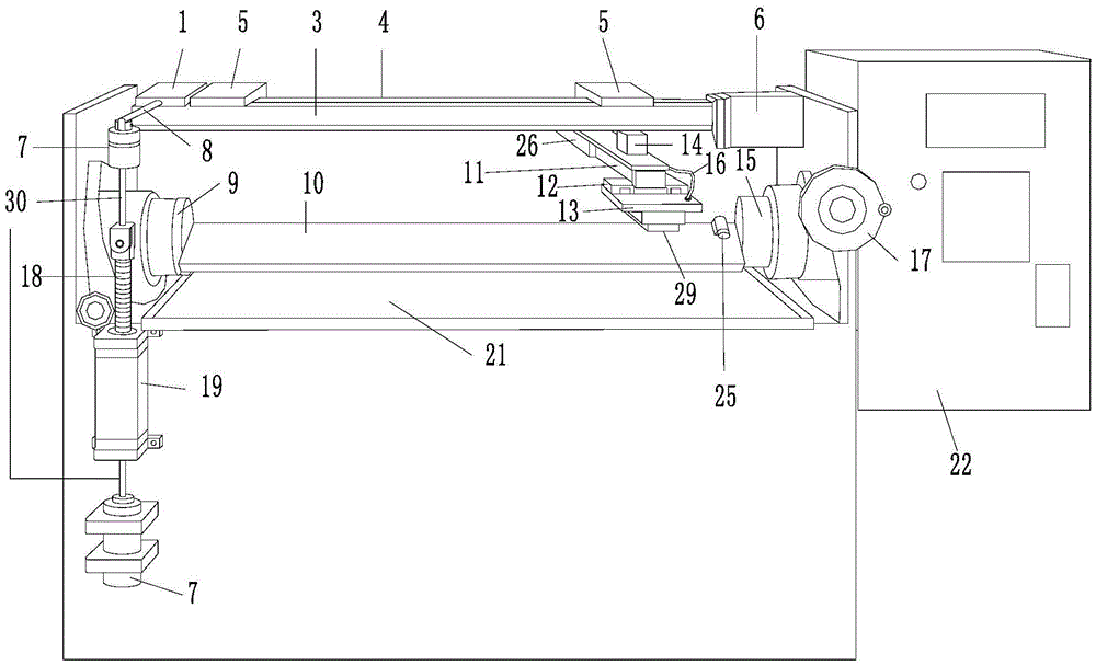 Thin film rotary cutter honing machine and honing method