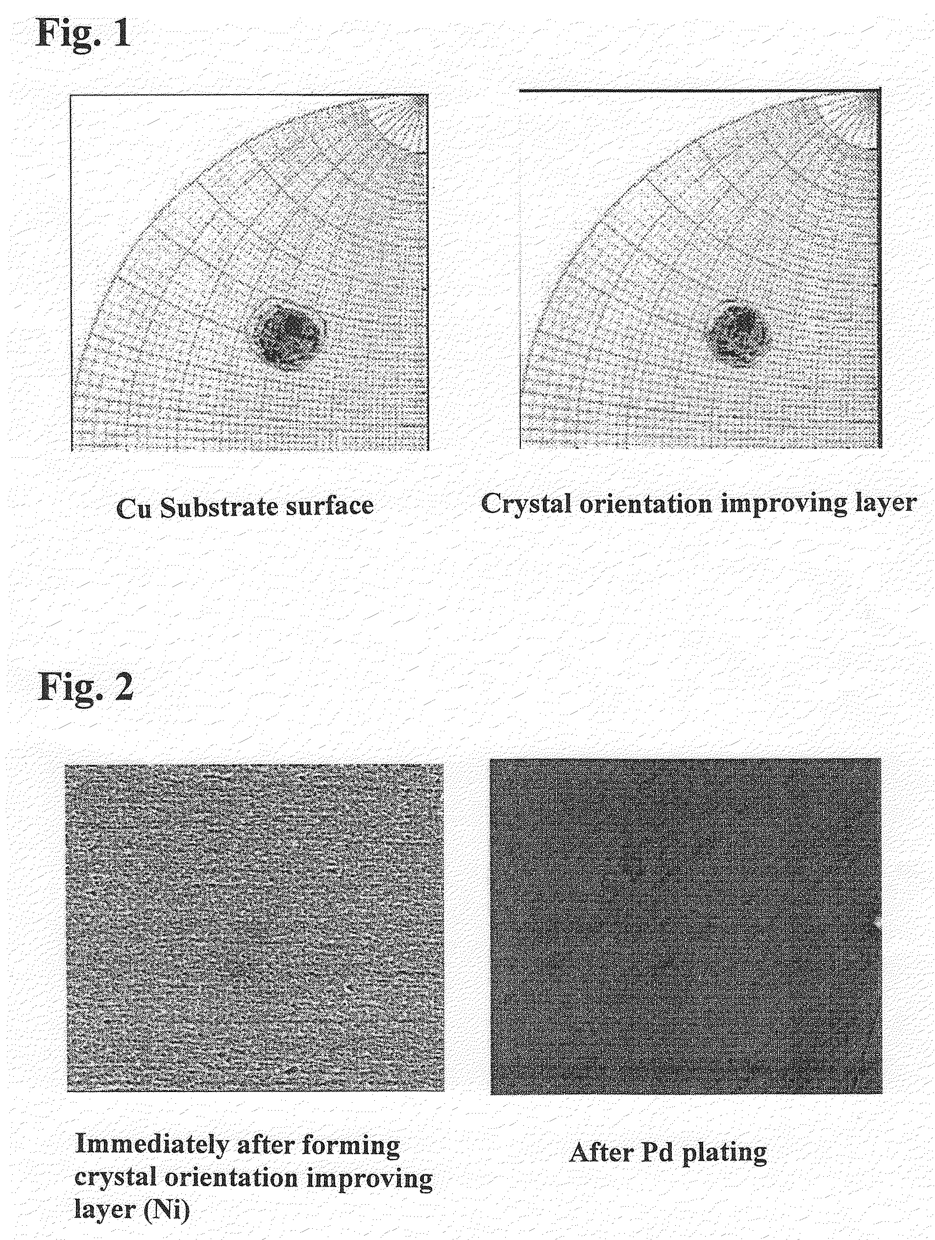 Textured substrate for epitaxial film formation and surface improving method of textured substrate for epitaxial film formation