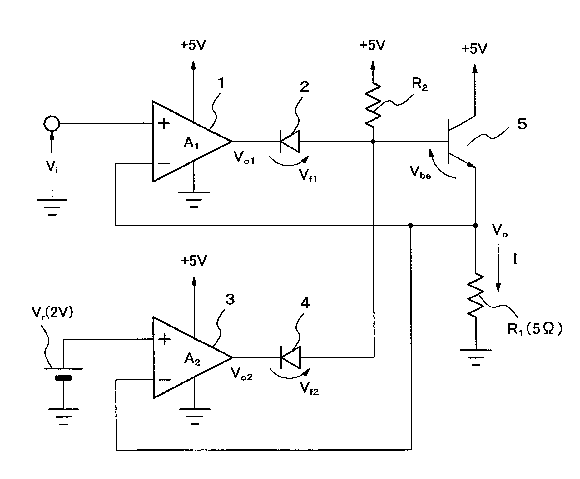 Current control circuit with limiter, temperature control circuit, and brightness control circuit