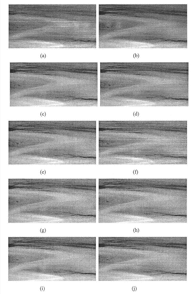 Variational method-based method for reducing stripe noise of moderate-resolution imaging spectroradiometer
