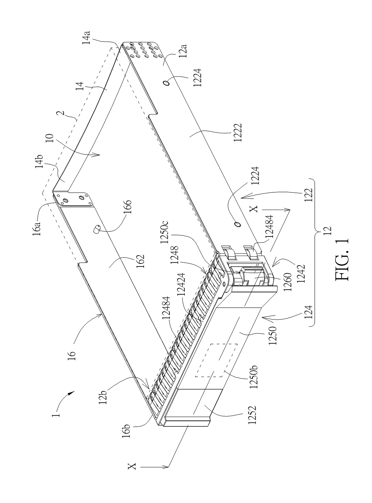 Removable hard disk carrier