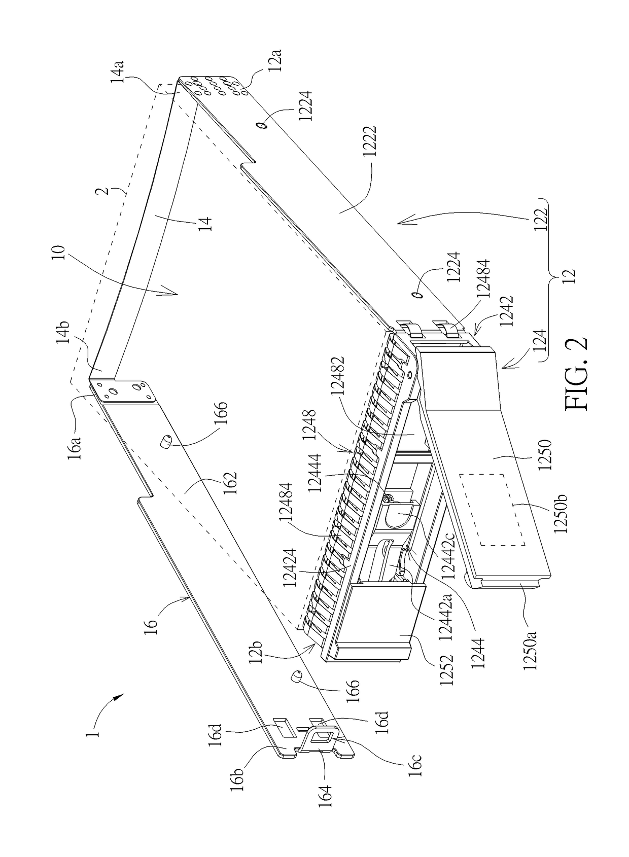 Removable hard disk carrier