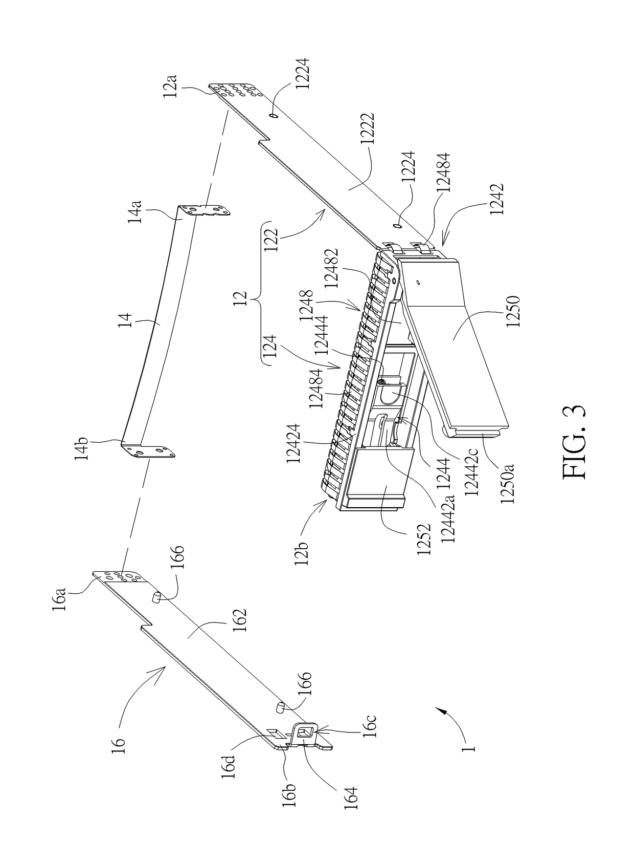 Removable hard disk carrier