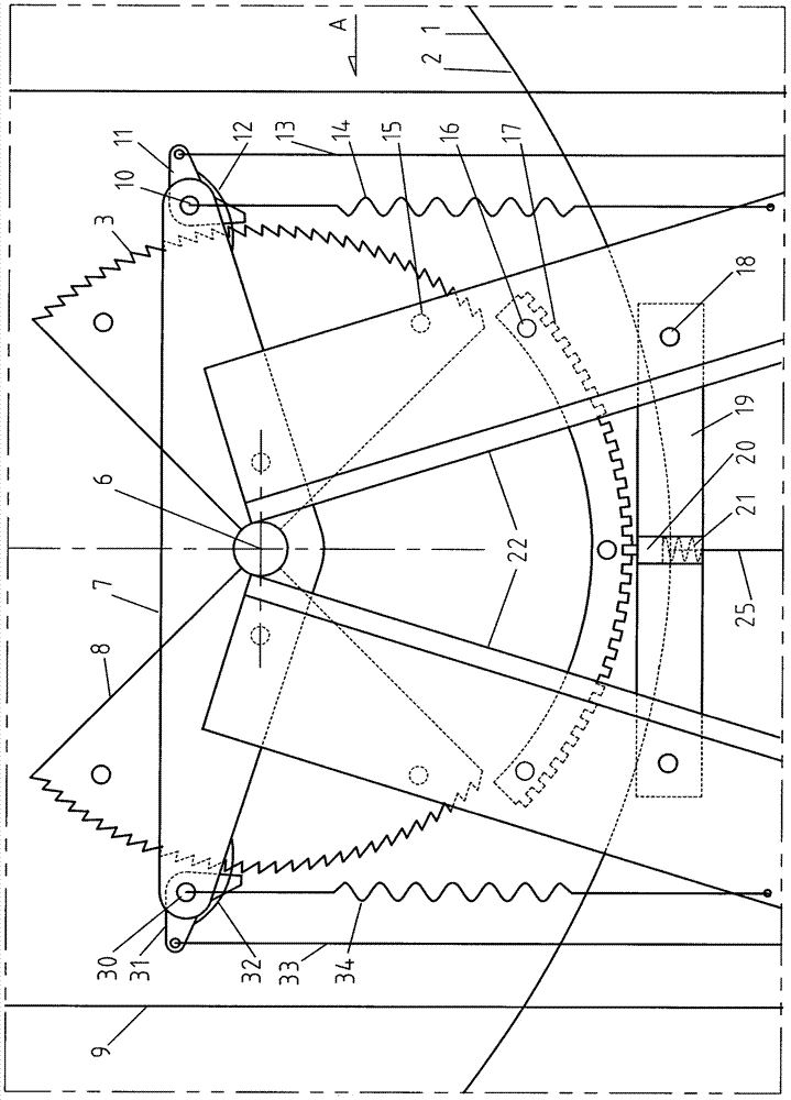 Mirror Sun Tracking Mechanism with Arc Rack Positioning