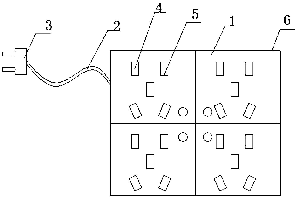 Socket convenient to disassemble and use