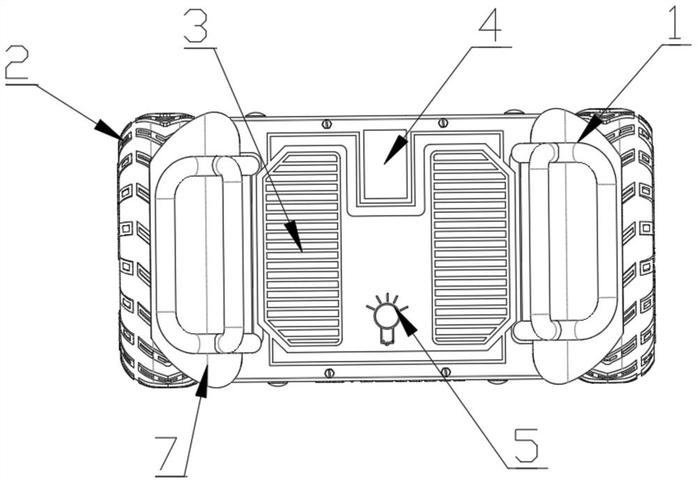 A two-wheel self-balancing vehicle