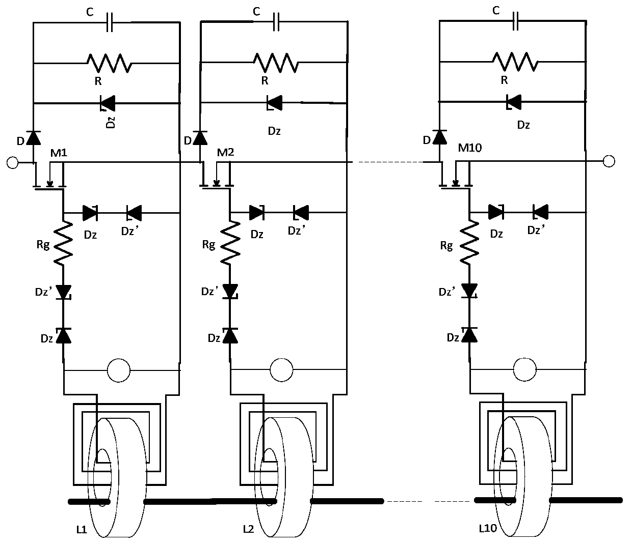 Modular pulse high-voltage power supply based on single-chip microcomputer