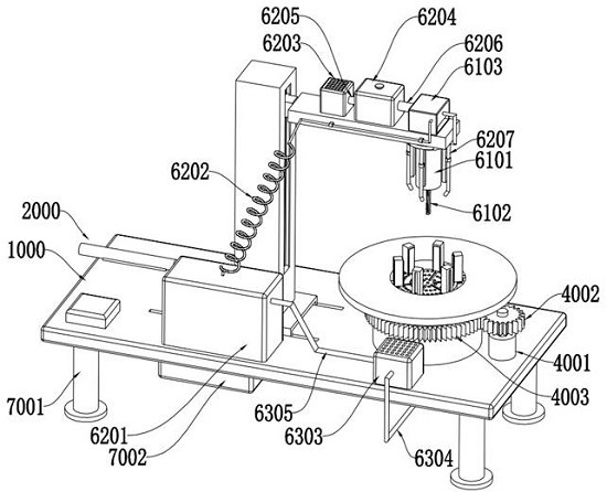 Passive self-alignment type drilling and clamping equipment for thick and heavy stainless steel circular plate