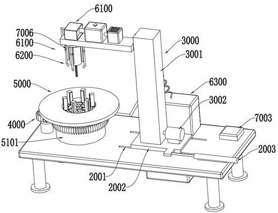 Passive self-alignment type drilling and clamping equipment for thick and heavy stainless steel circular plate