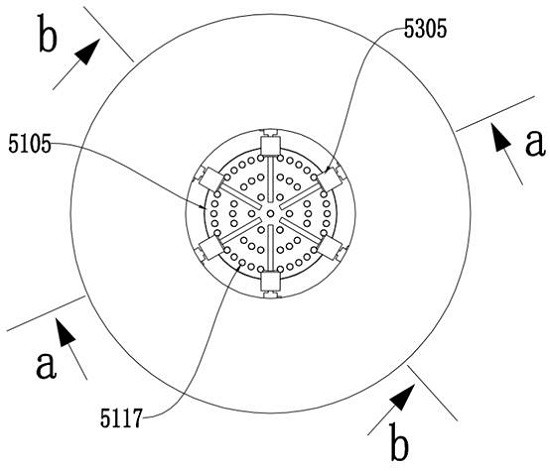 Passive self-alignment type drilling and clamping equipment for thick and heavy stainless steel circular plate