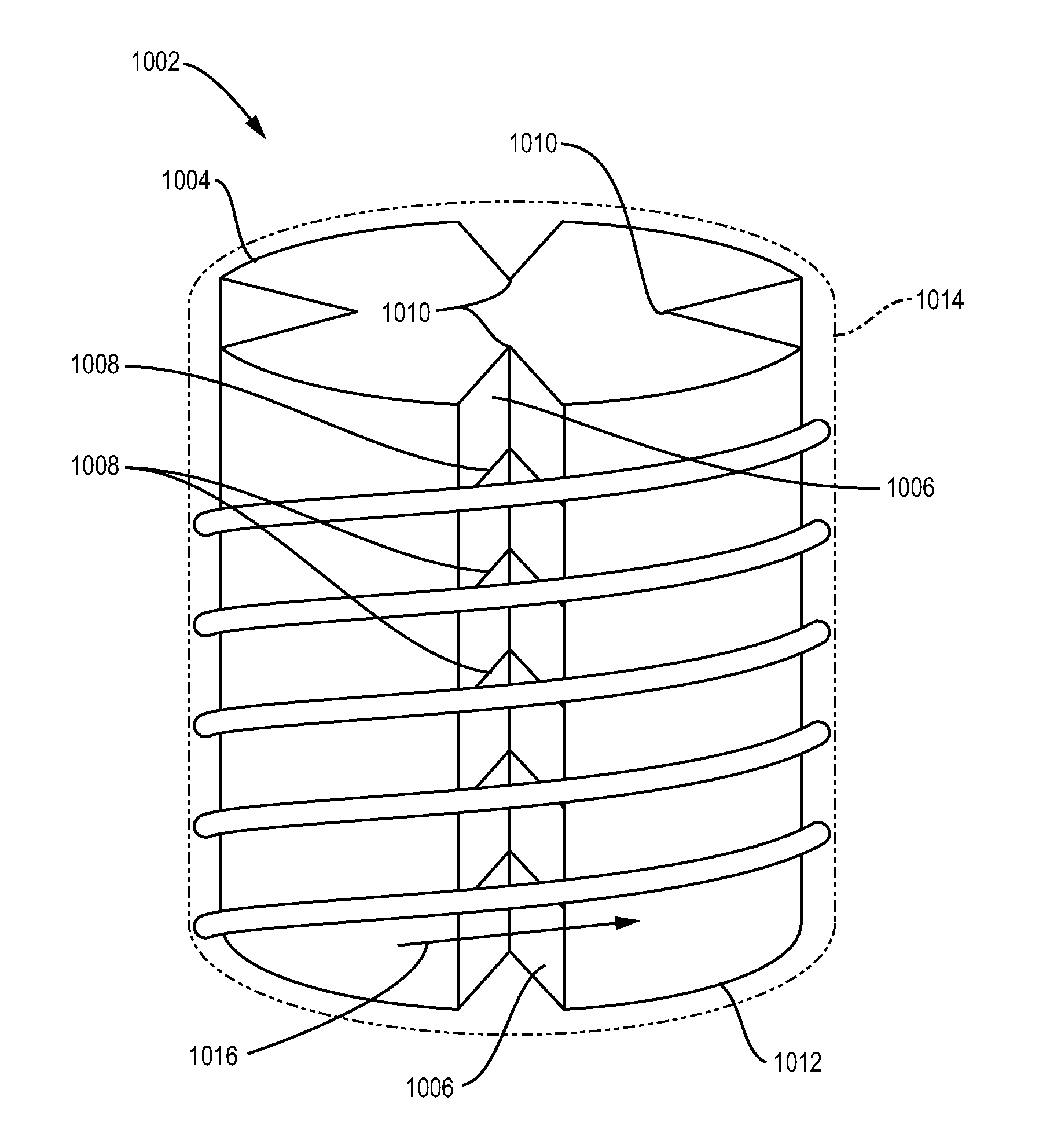 Temperature controlling surfaces and support structures