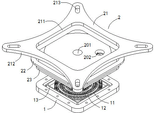 Water-cooling heat dissipation seat used for computer processor