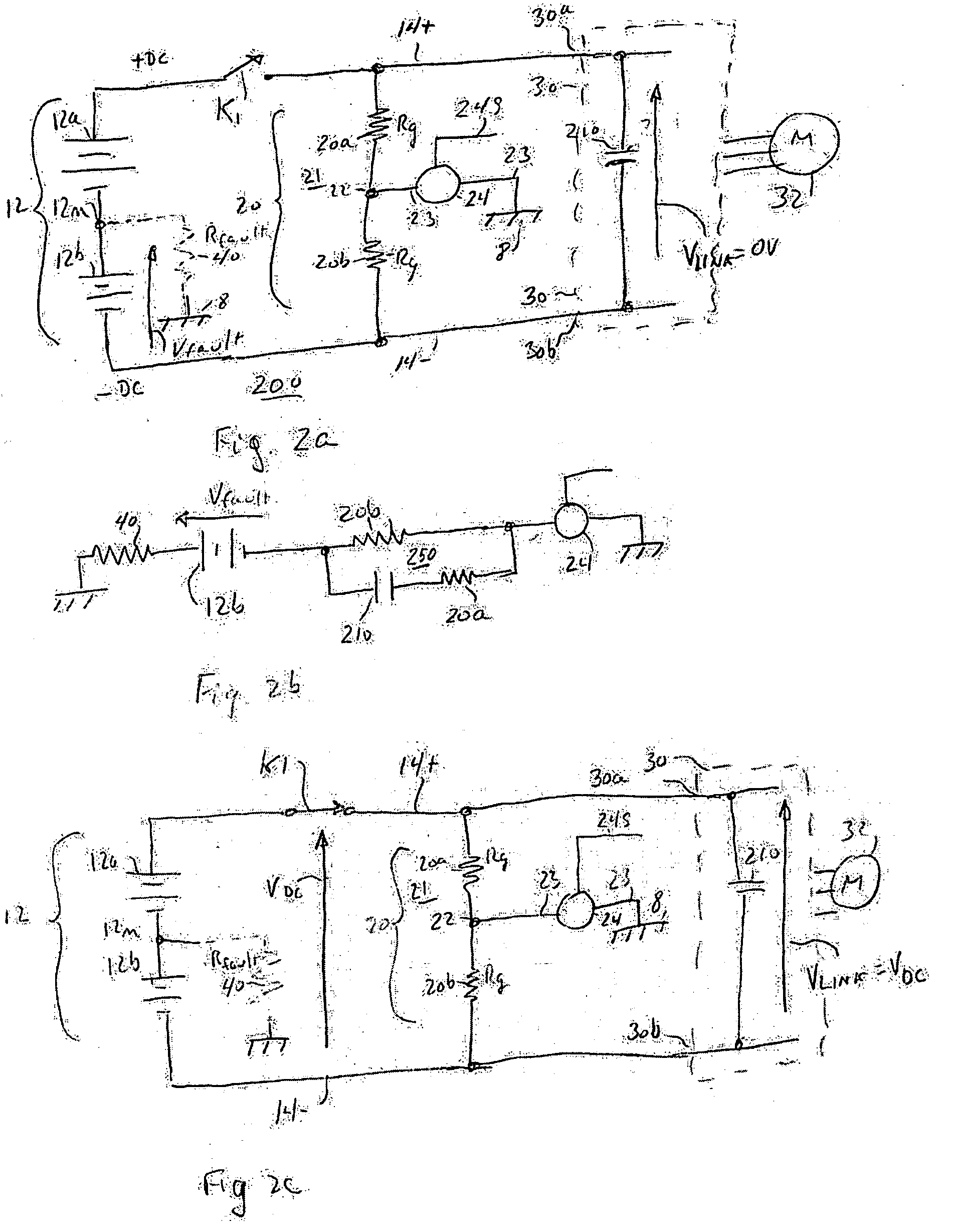 DC ground fault detection with resistive centering