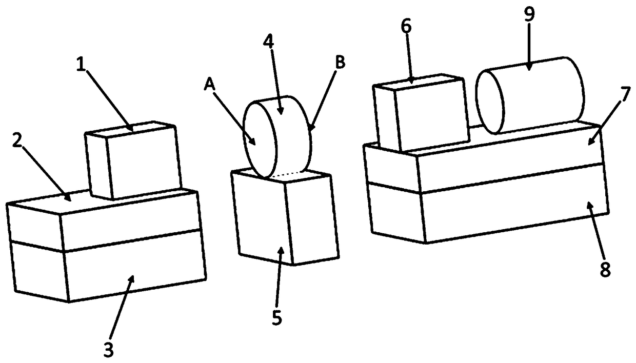 Integrated chaotic laser with double-feedback light-adding injection structure