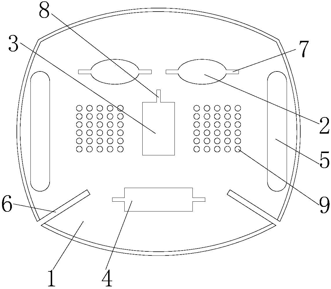 Health care mask of self restoration novel material