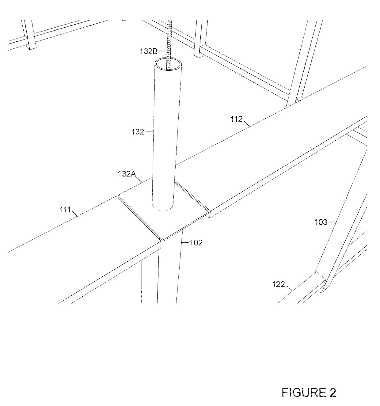 Stacked structural steel wall trusses