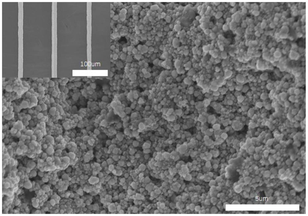 Nanoparticle copper paste suitable for high-precision direct writing 3D printing, preparation and application